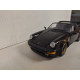 PORSCHE 911 1988 CABRIOLET BLACK 1:24 FRANKLIN MINT NO BOX