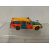 CITROEN DS 21 AMBULANCE REPINTADO 1:65/apx 1:64 MAJORETTE 206 VINTAGE NO BOX