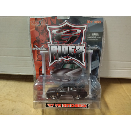 VOLKSWAGEN TYP 3 NOTCHBACK 1967 BLACK G-RIDEZ 1:64 MAISTO