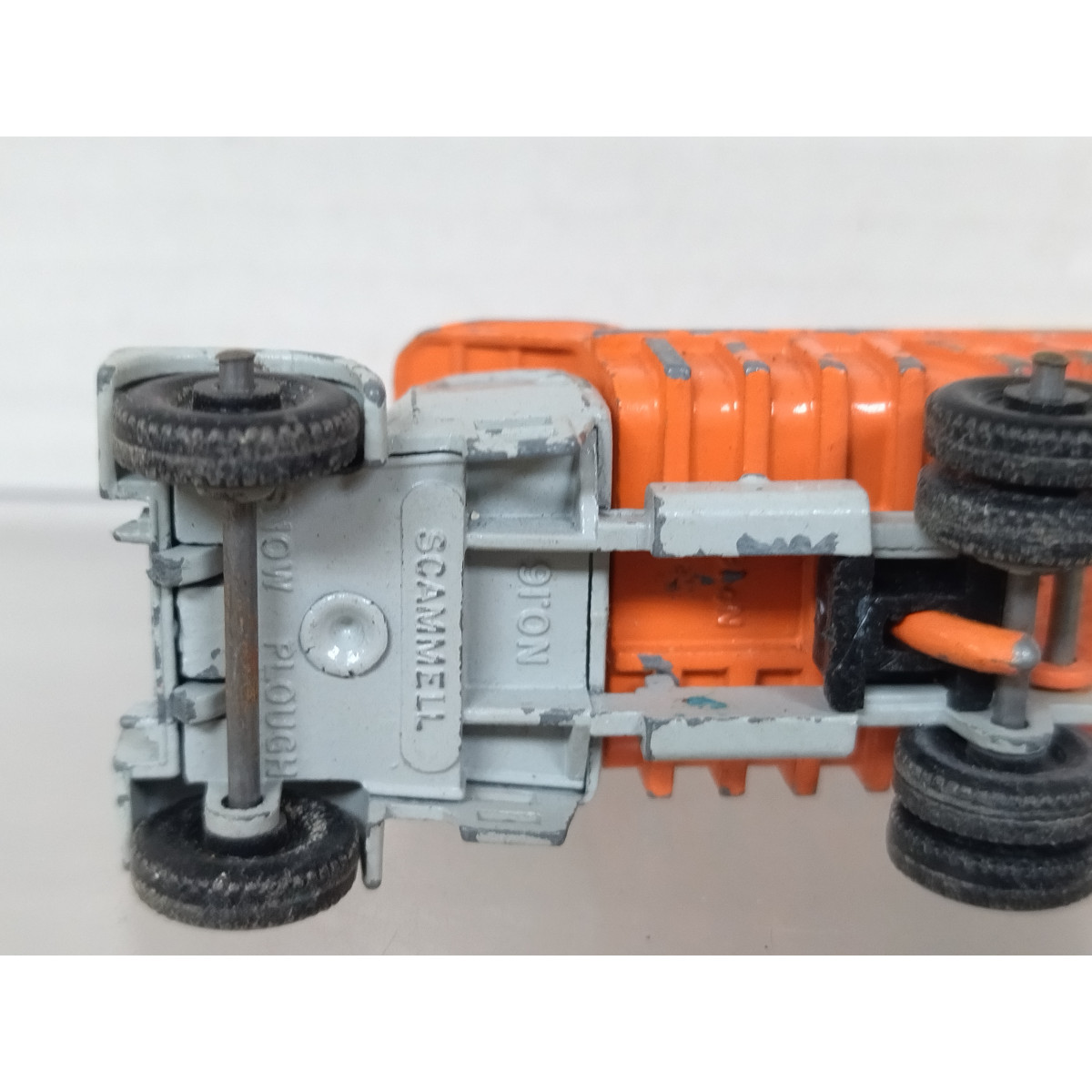 Matchbox Scammell Snow Plough – Modèle Vintage B-9 – Voiture Miniature Collection