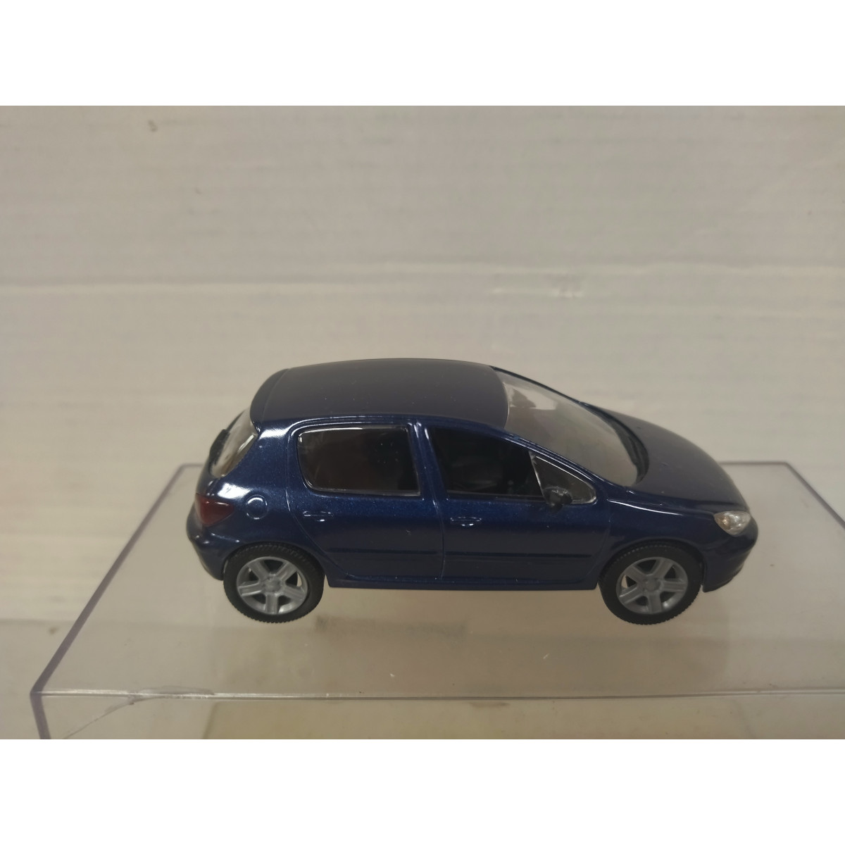 PEUGEOT 307 2001 5P BLUE 1:43 NOREV HACHETTE NO BOX - BCN STOCK CARS