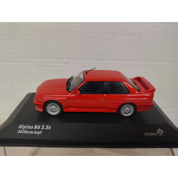 BMW E30 M3 ALPINA B6 BRILLANT RED 1:43 SOLIDO S4312003
