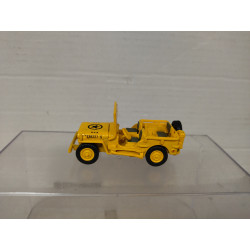 JEEP WILLYS MILITARY 1:64 JOHNNY LIGHTNING NO BOX