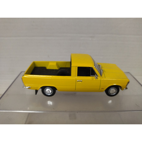 FIAT 125 (POLSKI 125P) PICKUP YELLOW 1:43 DeAGOSTINI IXO NO BOX