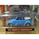 VOLKSWAGEN BEETLE CABRIOLET BLUE G-RIDEZ 1:64 MAISTO