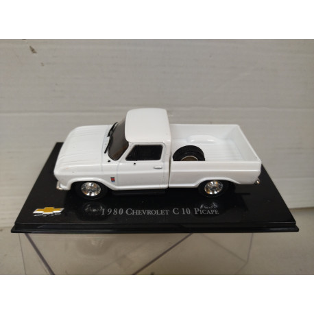 CHEVROLET C-10 1980 PICKUP CHV 64 1:43 SALVAT IXO DEFECT NO RETRO/URNA RAJADA