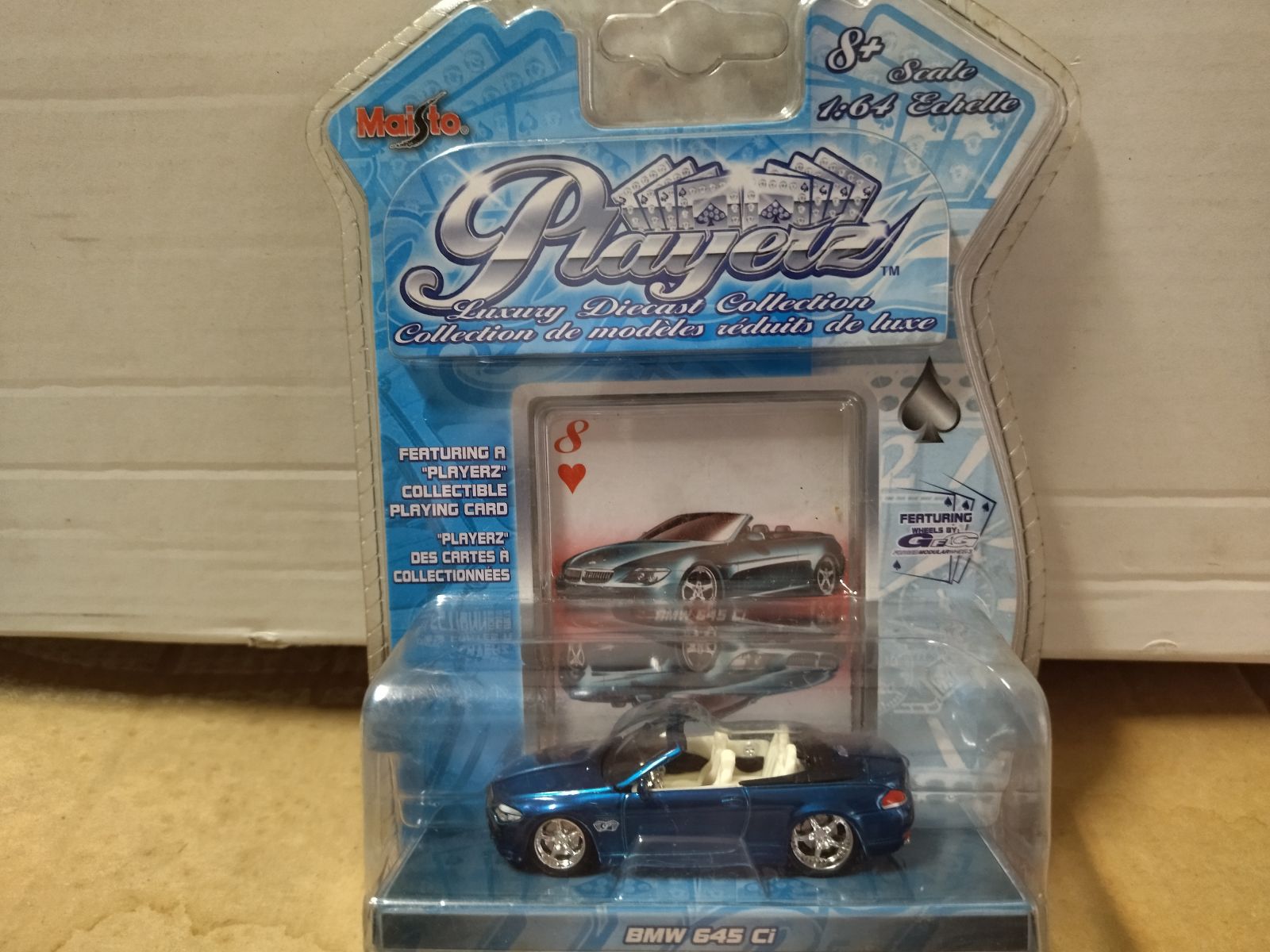 BMW 645 Ci PLAYERZ 1:64 MAISTO - BCN STOCK CARS