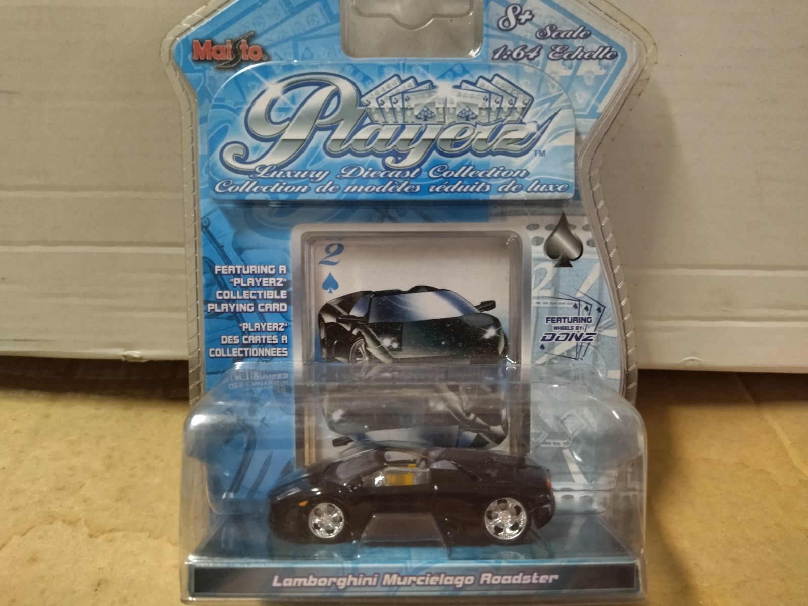 LAMBORGHINI MURCIELAGO ROADSTER PLAYERZ 1:64 MAISTO - BCN STOCK CARS