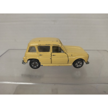 RENAULT 4 BEIGE apx 1:64 POLISTIL RJ22 NO BOX