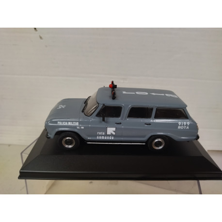 CHEVROLET VERANEIO POLICIA MILITAR SERVICIOS BRASIL 1:43 IXO ALTAYA CAJA NO ORIGINAL