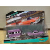 CHEVROLET IMPALA 1959 + ALAMEDA TRAILER DESIGN TOWN & GO 1:64 MAISTO