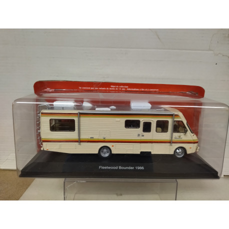 FLEETWOOD RV BOUNDER 1986 CAMPER/AUTOCARAVANA 1:43 IXO HACHETTE OPEN BOX