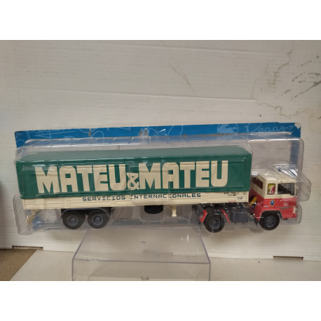 PEGASO 2080/50 1972 MATEU & MATEU CAMION/TRUCK TRAILER 1:43 SALVAT IXO OPEN BOX