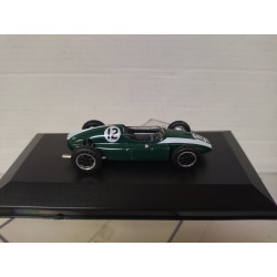 COOPER T51 1959 CLIMAX WIN FORMULA F1 JACK BRABHAM 1:43 ALTAYA IXO CAJA NO ORIGINAL