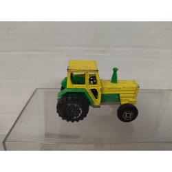 TRACTOR AMARILLO/VERDE 1:65/apx 1:64 MAJORETTE 208 NO BOX