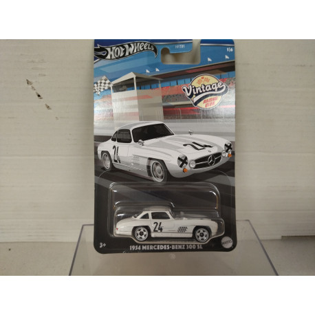 MERCEDES-BENZ W198 300SL 1954 1/6 VINTAGE RACING 1:64 HOT WHEELS