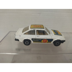 FORD ESCORT RS2000 WHITE DUNLOP SUPERFAST 9 1:55/apx 1:64 MATCHBOX NO BOX