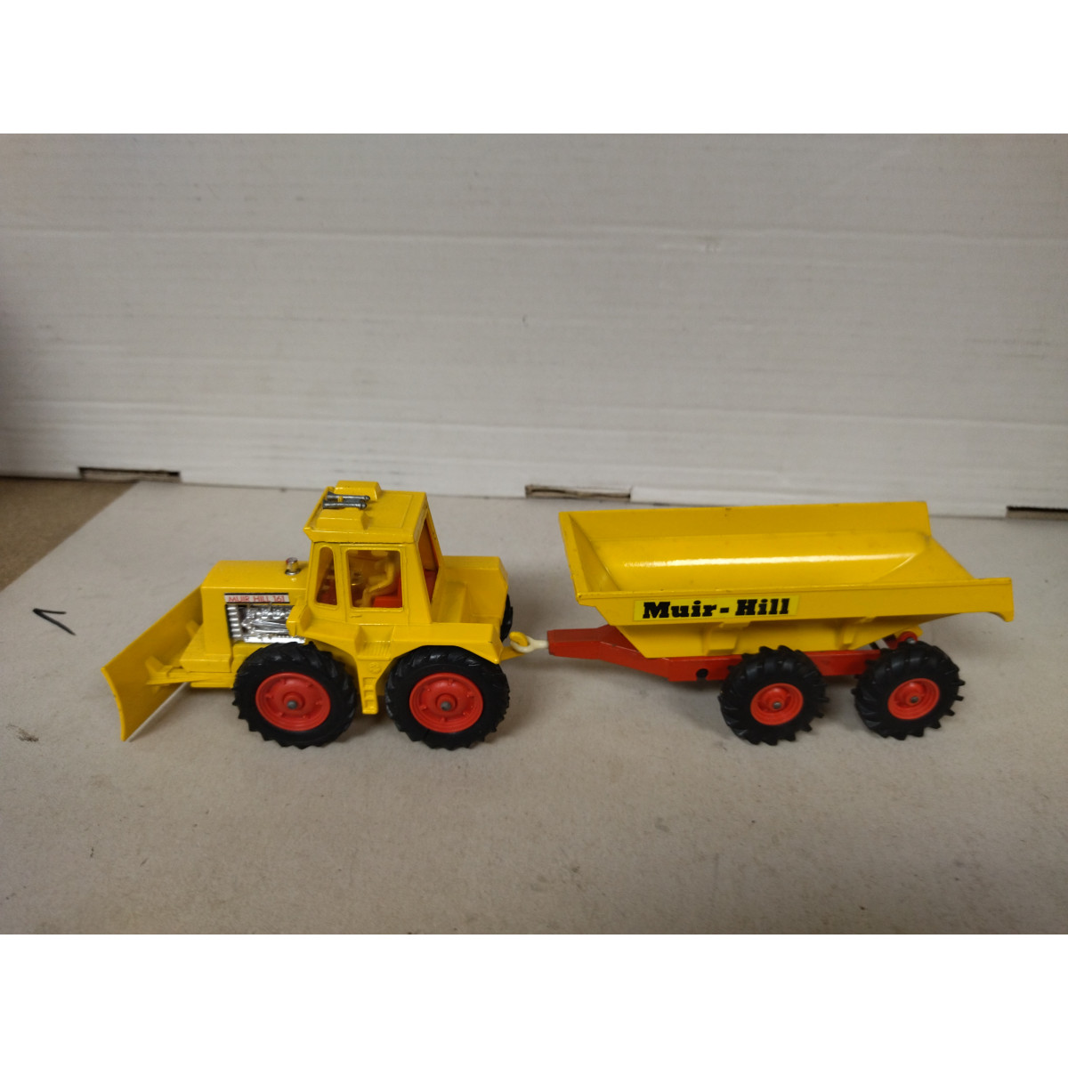 Tracteur et remorque Matchbox Superkings K-5 Muir Hill des années 1970 : jouet vintage en métal - Canada