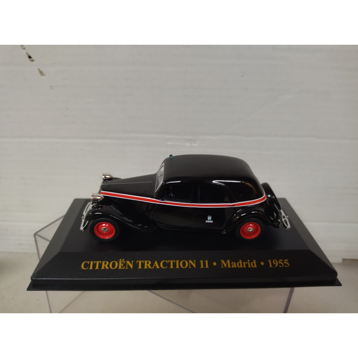 Miniature Tek Hoby 1/43 Citroën Traction Taxi Marocain, Occasion Très Bon état