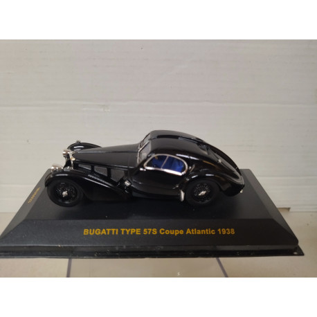 BUGATTI 57 S 1938 COUPE ATLANTIC 1:43 IXO MUS023