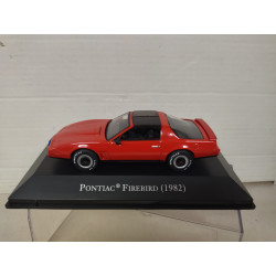 PONTIAC FIREBIRD 1982 RED/BLACK AMERICAN CARS 1:43 ALTAYA IXO