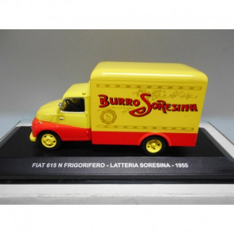 FIAT 615 N FRIGOFERO TELONATO SASSO SAMMONTANA SORESINA EAGLEMOSS IXO 1:43
