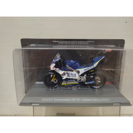 DUCATI DESMOSEDICI GP19 2020 JOHANN ZARCO MOTO GP 1:18 ALTAYA IXO OPEN BLISTER