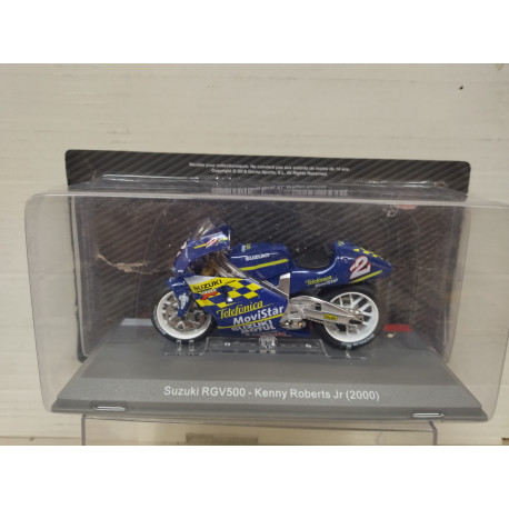SUZUKI RGV 500 2000 KENNY ROBERTS JR MOTO GP 1:18 ALTAYA IXO OPEN BLISTER