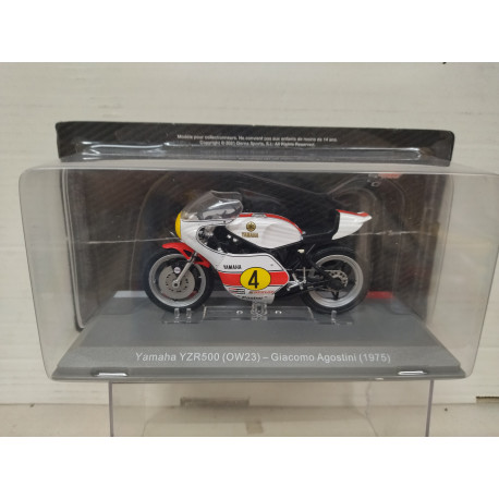 YAMAHA YZR 500 OW23 GIACOMO AGOSTINI 1975 MOTO GP 1:18 ALTAYA IXO OPEN BLISTER