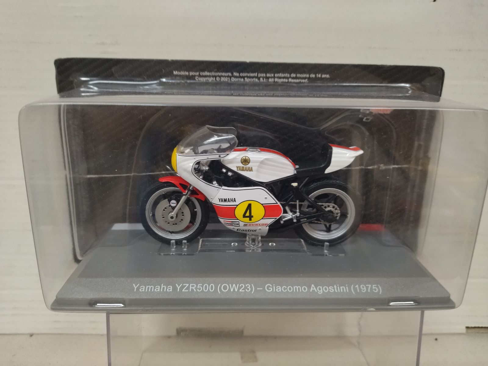 ★レア1/18 ヤマハYZR500（ow23）1975年アルタヤ日本未発売★新品 YAMAHA YZR 500 OW23 GIACOMO AGOSTINI 1975 MOTO GP 1:18 ALTAYA IXO