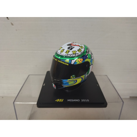2010 agv helmet Valentino Rossi Moto GP Laguna SECA 1/5 Scale Season Compatible with Yamaha YZR-M1 - CR008 : Buy Online at Best Price in KSA Shell in High Resistance Thermoplastic Resin engineered in 2 sizes with 4 AGV K6 S Helmet -