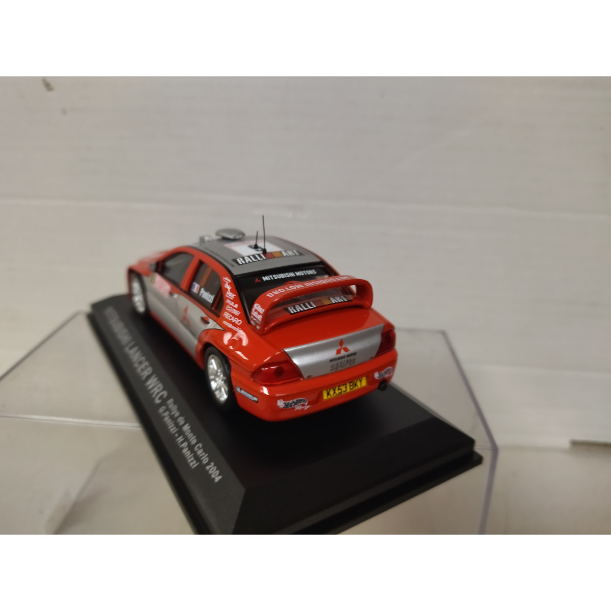 Miniature Altaya 1/43 – Mitsubishi Lancer WRC Rallye Monte-Carlo 2004 – AL29319K