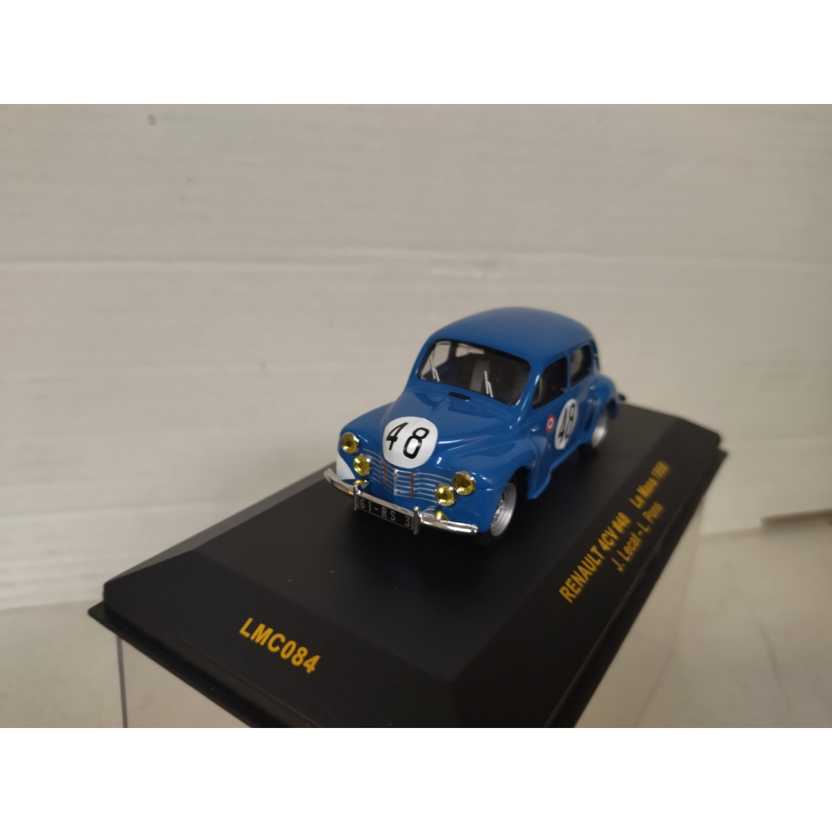 Kit Miniature ReStart 1/43 – Renault 4cv Spyder Le Mans 1950 N°62 DNS Hardy