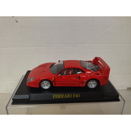 FERRARI F40 RED 1:43 SALVAT IXO HARD BOX