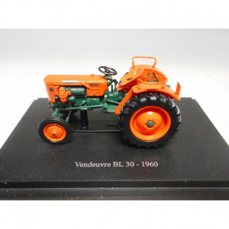 FARMER TRACTOR VENDEUVRE BL 30 SUPER GG70 BOB 500 HACHETTE 1:43