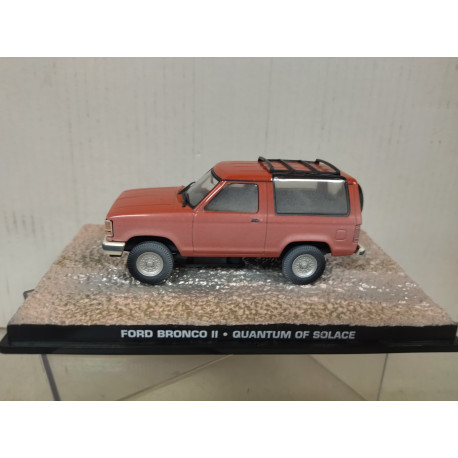 FORD BRONCO II QUANTUM OF SOLACE 007 JAMES BOND 1:43 EAGLEMOSS IXO