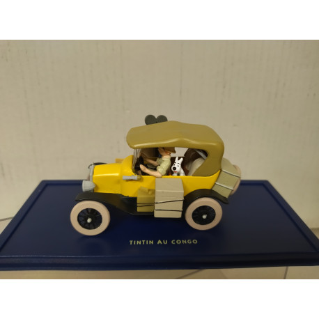 FORD MODEL T TINTIN AU CONGO 1:43 ATLAS IXO
