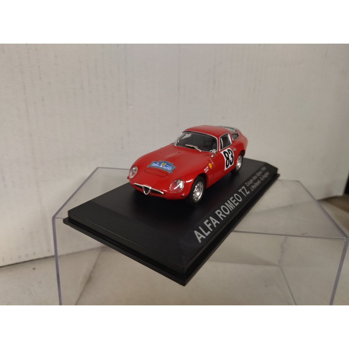 ixo アルファロメオ TZ 1/43 1964年 BEST 1/43 アルファロメオ TZ1 1964 タルガフローリオ 3位 #58 R