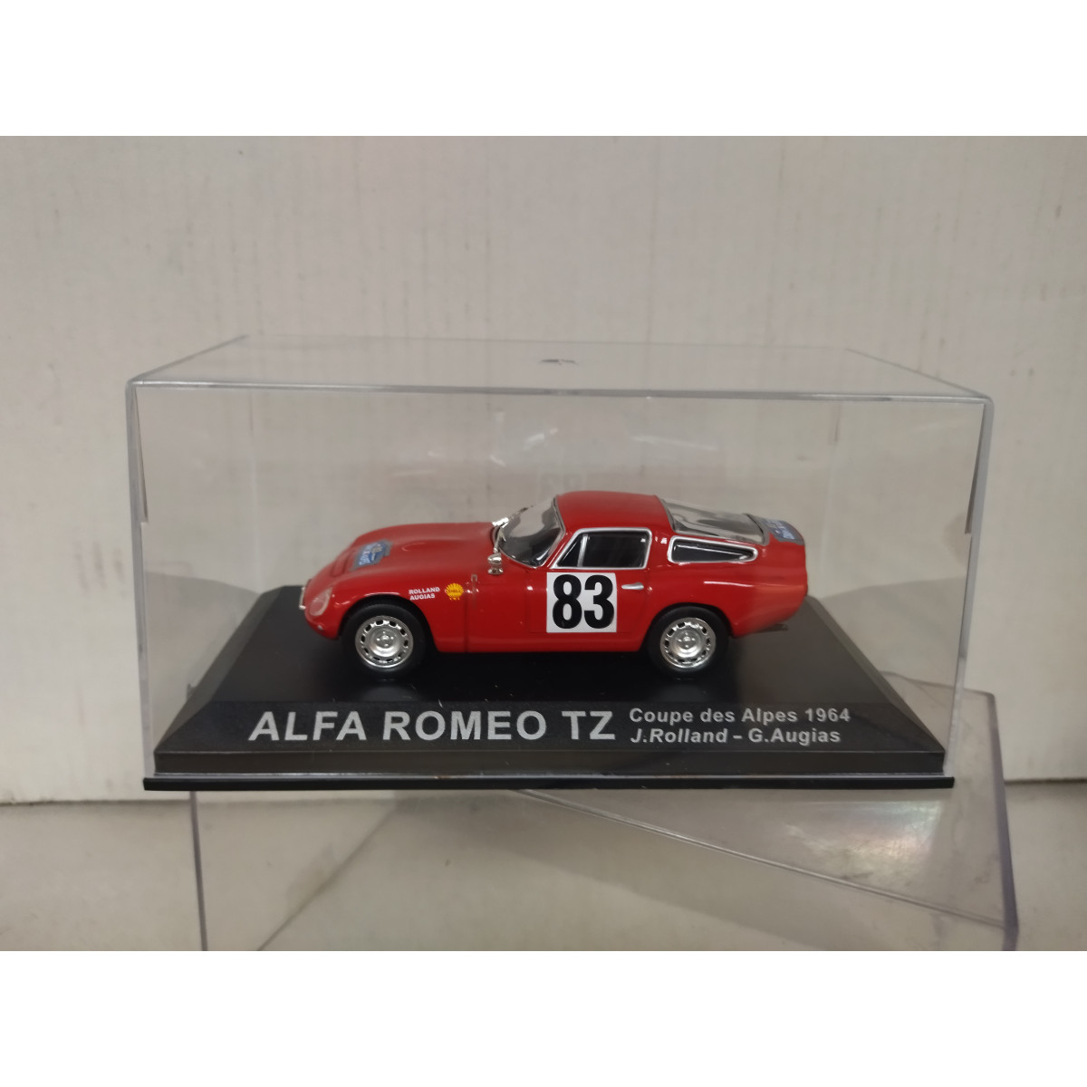 ixo アルファロメオ TZ 1/43 1964年 BEST 1/43 アルファロメオ TZ1 1964 タルガフローリオ 3位 #58 R