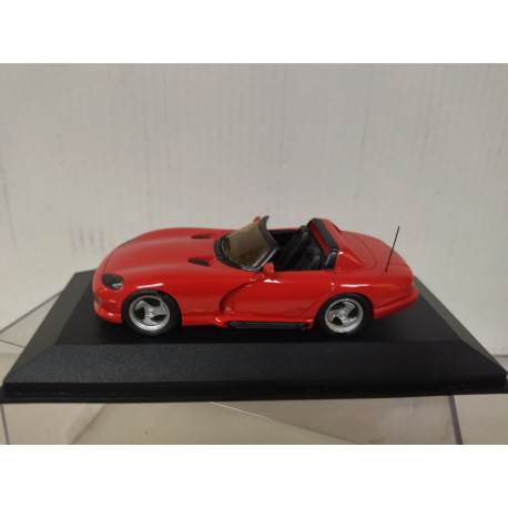 DODGE VIPER 1992 RT/10 RED 1:43 MINICAR PLUS 30115 RESINA