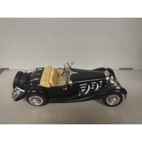 MERCEDES-BENZ 500K 1936 ROADSSTER RED 1:20 BBURAGO NO BOX DEFECT/V FOTOS