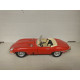 JAGUAR E-TYPE CONVERTIBLE RED 1:18 BBURAGO NO BOX DEFECT/V FOTOS