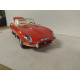 JAGUAR E-TYPE CONVERTIBLE RED 1:18 BBURAGO NO BOX DEFECT/V FOTOS