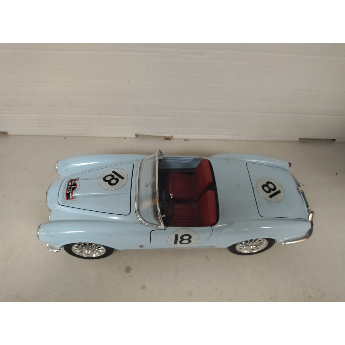 LANCIA AURELIA B24 SPIDER 1955 PANAMERICANA 1:18 BBURAGO NO BOX