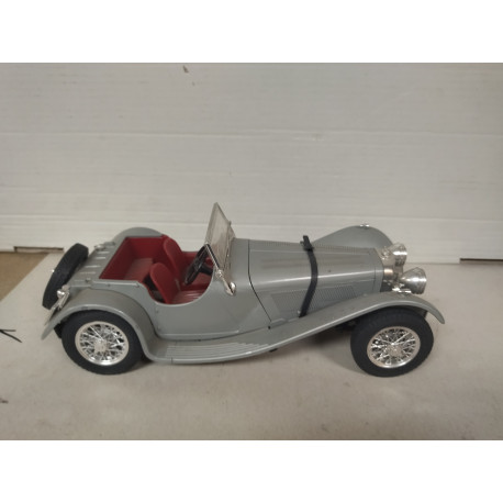 JAGUAR SS 100 1937 GREY 1:18 BBURAGO NO BOX DEFECT/V FOTOS - BCN