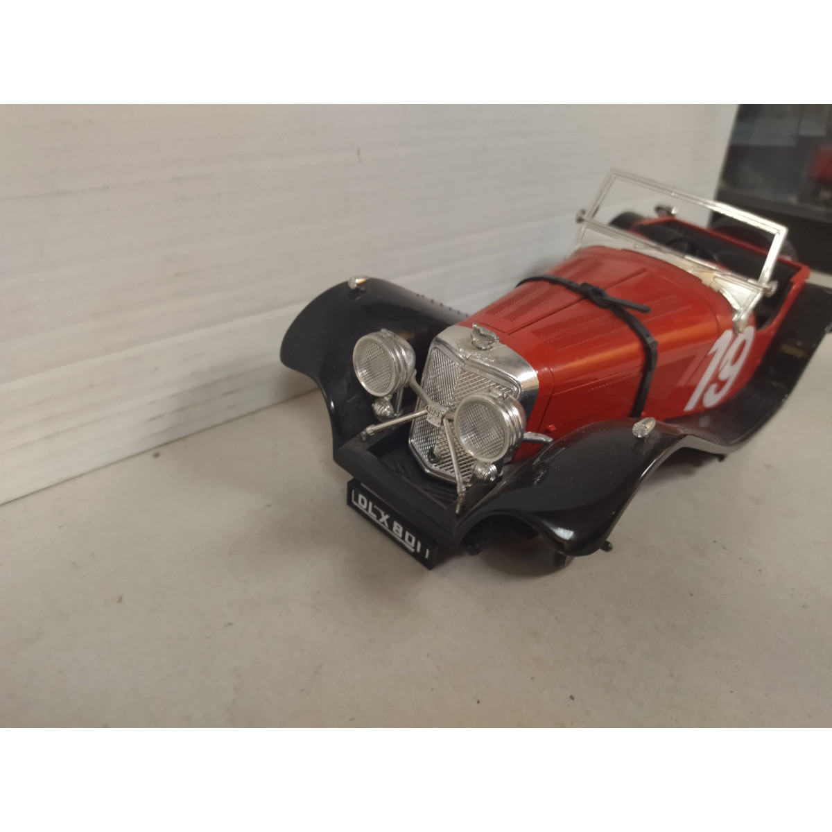 Modèle Réduit Jaguar SS100 1937 échelle 1/18 Par Burago - Collection Die-cast Métal, Boîtier Inclus - Occasion