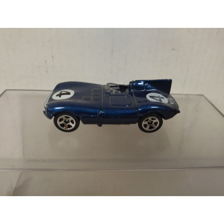 JAGUAR D-TYPE BLUE n4 apx 1:64 HOT WHEELS NO BOX