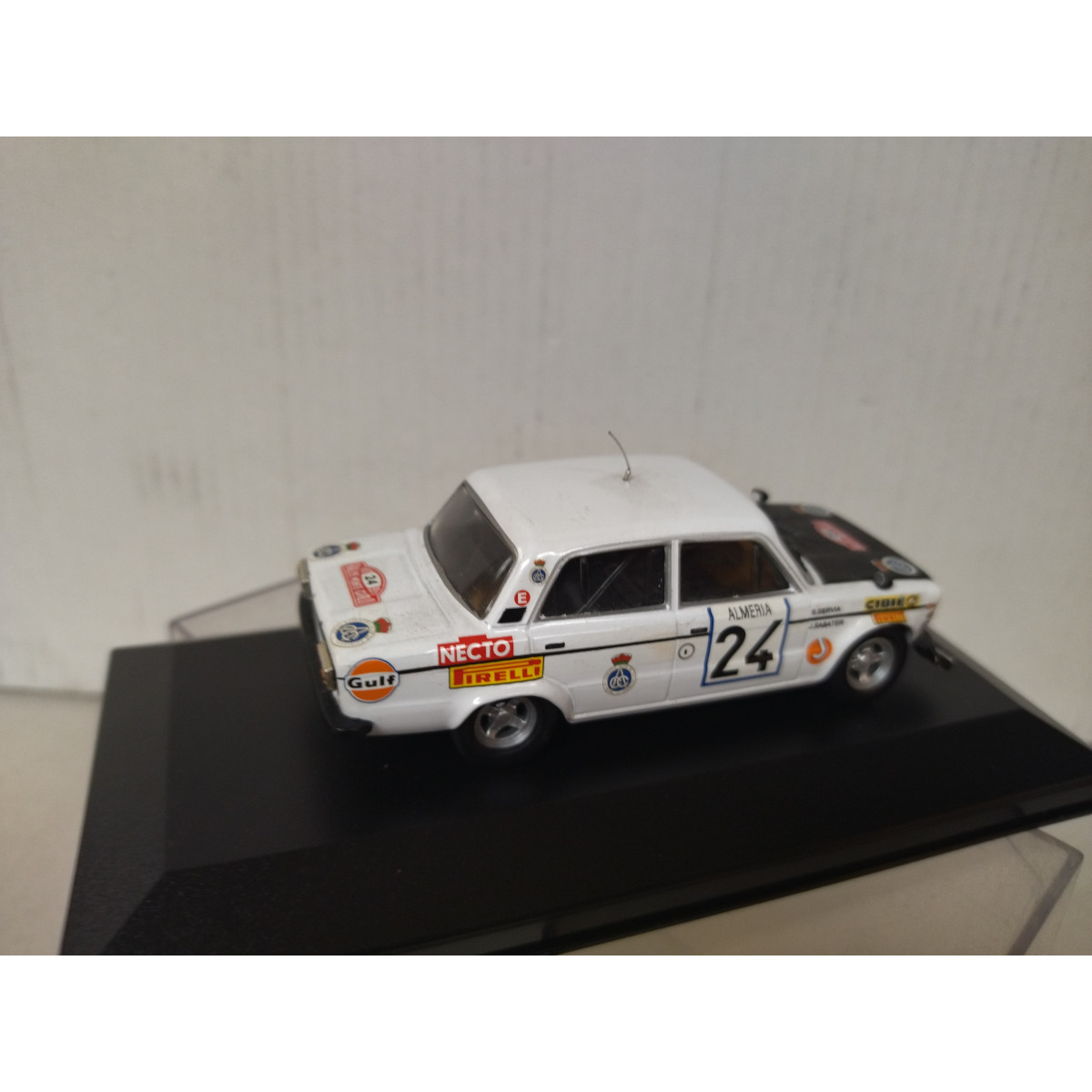 Fiat 131 Röhrl Rallye Monte Carlo 1978 – Altaya 1/43, Miniature WRC