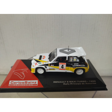 RENAULT 5 MAXI TURBO 1986 RALLY PRINCIPE ASTURIAS CARLOS SAINZ 1:43 DEFECTUOSO