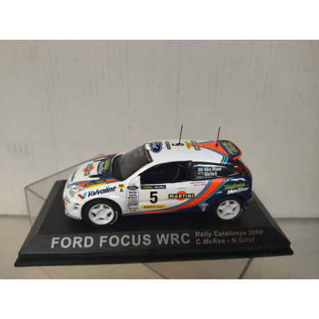 FORD FOCUS WRC 2000 RALLY MONTE CARLO C.MCRAE 1:43 ALTAYA IXO HARD BOX